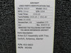 453-6603 Artex ME406 ELT Assembly with Tray, Switch, Antenna, Alerter