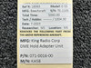 071-0016-00 King Radio Corp KA-58 DME Hold Adapter Unit with Mod