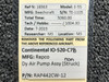 RAP442CW-12 Continental IO-520-C7B Rapco Dry Air Pump Assembly