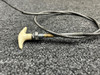 Beechcraft Parts 35-380063-9 Beechcraft E-55 Parking Brake Control Cable Assy (Length: 37-1/4”) 