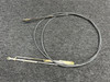 Beechcraft Parts 50-389010-23 Beechcraft E-55 Propeller Control Cable LH (Length: 145-3/4”) 