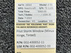 Beechcraft Parts 002-430052-11 (Use: 002-430052-33) Beech Pilot Storm Window (Minus Hinges) 
