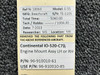 Continental Motors  96-910010-61 (Use: 96-910010-85) Continental IO-520-C7 Engine Mount LH or RH 
