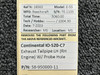 Continental Motors  58-950000-11 Continental IO-520-C7B Exhaust Tailpipe LH (RH Engine) w Probe Hole 