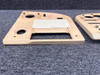 0513445-13, 0513445-36 Cessna 172N Instrument Shock Panel Cover LH and RH