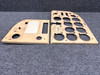 0513445-13, 0513445-36 Cessna 172N Instrument Shock Panel Cover LH and RH