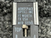32245 Aerospace Optics CVR Test Switch