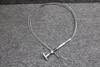 455-222 (Alt: 653-932-1) Piper PA24-250 Parking Brake Control Cable (L: 50")