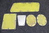 20370-000, 17316-000, 20632-000 Piper PA24-250 Wing Cover Access Plate Set RH