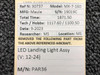 PAR36 LED Landing Light Assembly (Volts: 12-24)