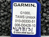 Garmin 010-00330-51 Garmin G1000 TAWS Unlock Data Card (Applicable Years: 2003-2008) 