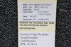 1C741-3 Century Flight Systems Accelerometer with Bracket