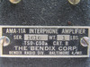 AMA-11A Bendix Interphone Amplifier