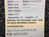 84975-005 Piper PA46-500TP Signal Door Lock Aft Block