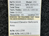 0411258 (Use: 0411258-1) Cessna 150J Forward Elevator Bellcrank Assembly