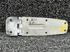 0413426-3 (Use: 0413426-18) Cessna 150J Lower Cabin Door Hinge RH (Damaged)