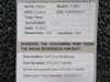 0712217-1AGW (Weu: 0712217-3AGW) Cessna T188C Tail Cone Bulkhead