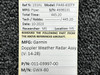 011-03997-00 Garmin GWX-80 Doppler Weather Radar (Volts: 14-28)