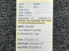 0752637-17 (Use: 0752637-27) Hartzell Two Blade Propeller Bulkhead with Lugs