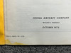 D4523-13 Cessna Integrated Flight Control System Service, Parts Manual (1973)