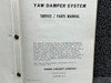 D4544-13 Cessna Yaw Dampener System Service, Parts Manual (Year: 1974)