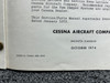 D4544-13 Cessna Yaw Dampener System Service, Parts Manual (Year: 1974)