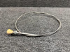 35-380051-21 (Use: 169-380005-5) Beech C23 Cabin Heat Control Cable (52-1/4”)