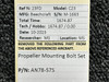 AN78-57S Beechcraft C23 Propeller Mounting Bolt Set (Prop Struck)