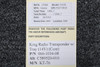 King Radio 066-1034-08 (Alt: C589520-010) King Radio KT-76 Transponder w Tray (14V) (Core) 