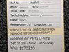 SL70310 Superior Air Parts O-Ring (Set of 19) (New Old Stock)