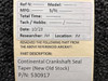 530917 Continental Crankshaft Seal Taper (New Old Stock)
