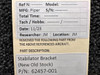 62457-001 Piper Stabilator Bracket (New Old Stock)