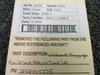 29293-005 Cirrus SR20 Weldment Baggage / Child Seat Attach Inbd LH