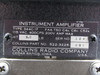 522-3226-001 Collins 344C-1F Instrument Amplifier with Modifications
