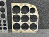 Piper Aircraft Parts 51360-002, 51286-000, 50976-000 Piper PA-31T Instrument Support Panel Set 