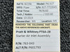 Pratt and Whitney 763-043 (Alt: P601793) Pratt & Whitney Starter Air Inlet Assembly 