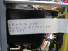 LEAR 2414146-5 Lear L-25D Pilot Heat Switch Panel Assembly 