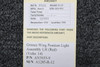 AN3033-9 Grimes A1285-R-12 Wing Position Light Assembly LH (Volts: 14)