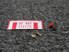 760-557 Piper Tow Limit Placard Kit (New Old Stock)