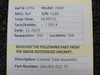 206-001-022-73 Bell 206B Control Tube Assembly