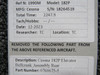 0760675-5 Cessna 182P Elevator Bellcrank Assembly Rear