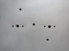 0513109-9 Cessna 172N Firewall Lower Angle (Worn Holes, Double Drilled)