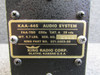 King 071-2003-00 King KAA-445 Audio System (Black) 
