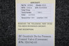BF Goodrich  3D1542-03 BF Goodrich De-Ice Pressure Control Valve (Corrosion) 