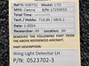 0523702-3 Cessna 172I Wing Light Detector LH
