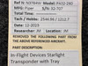 In-Flight Devices Starlight Transponder with Tray