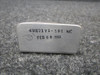 4927171-501 Douglas DC-9 Placard (NEW OLD STOCK) (SA)
