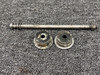 86062-056, 66618-000 Piper PA32-260 Nose Wheel Axle with Spacers and Plugs