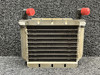 10942A (Alt: C649-3) Stewart Warner Auxiliary Oil Cooler Assembly (Small)