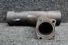 0850600-43 (Use: 0850600-154) Continental Exhaust Riser LH Center w Probe Hole